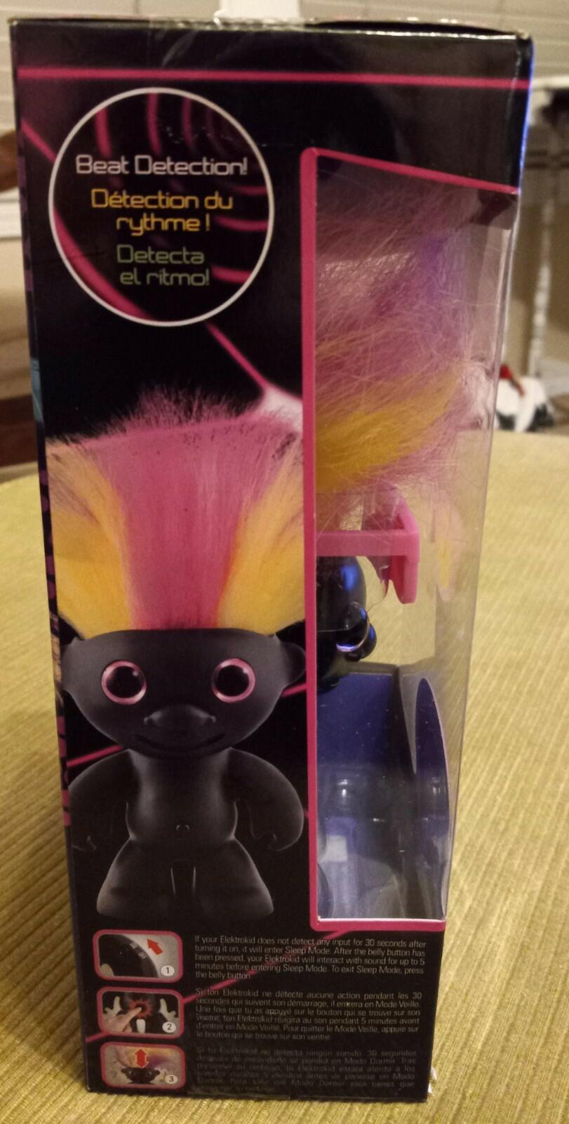 ELEKTROKIDZ TROLL DANCING RAINBOW HAIR DOLL NEW