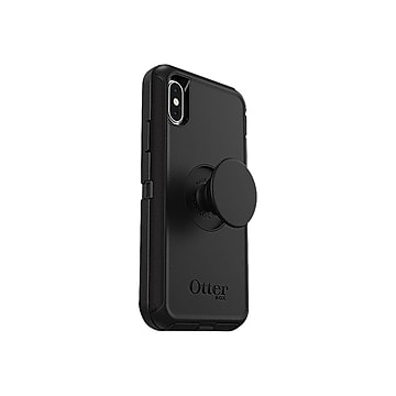 OtterBox Otter + Pop Defender Series for iPhone X/Xs Max - For Apple iPhone X, iPhone XS Smartphone - Black - Drop Resistant, Bump Resistant, Dirt Res