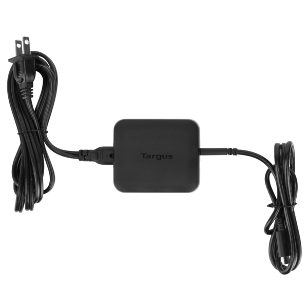 Targus - 65W USB-C/USB-A Laptop Charger - Black