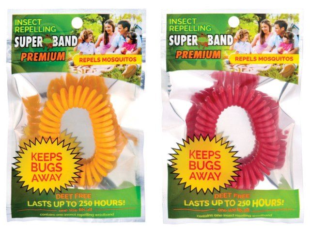 Super Band Premium DEET-Free Insect Repelling Band