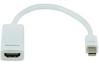 Ativa� Mini DisplayPort to HDMI Adapter, Male to Female, Unidirectional, White, 27519