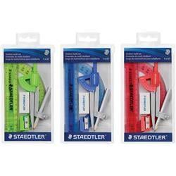 Staedtler Student Math Set, Assorted Colors, 6/Set (557 50WP6)