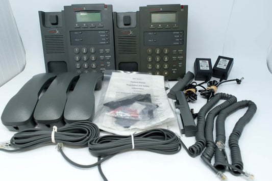 Bizfon BT2  2- Line Corded Display Feature Phone Grey Pre-Owned Lot Of 2