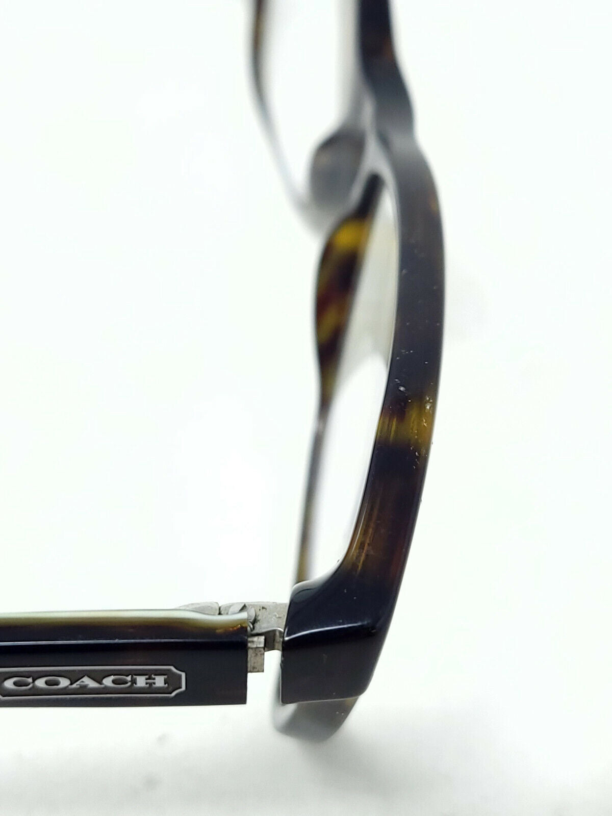 Coach HC6013 Julayne 5001 Dark Tortoise Oval Eyeglasses Frame 54-16-135 - READ