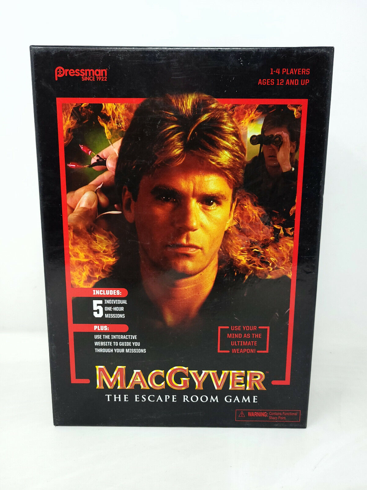 New - Pressman MacGyver The Escape Room Game - New in Box