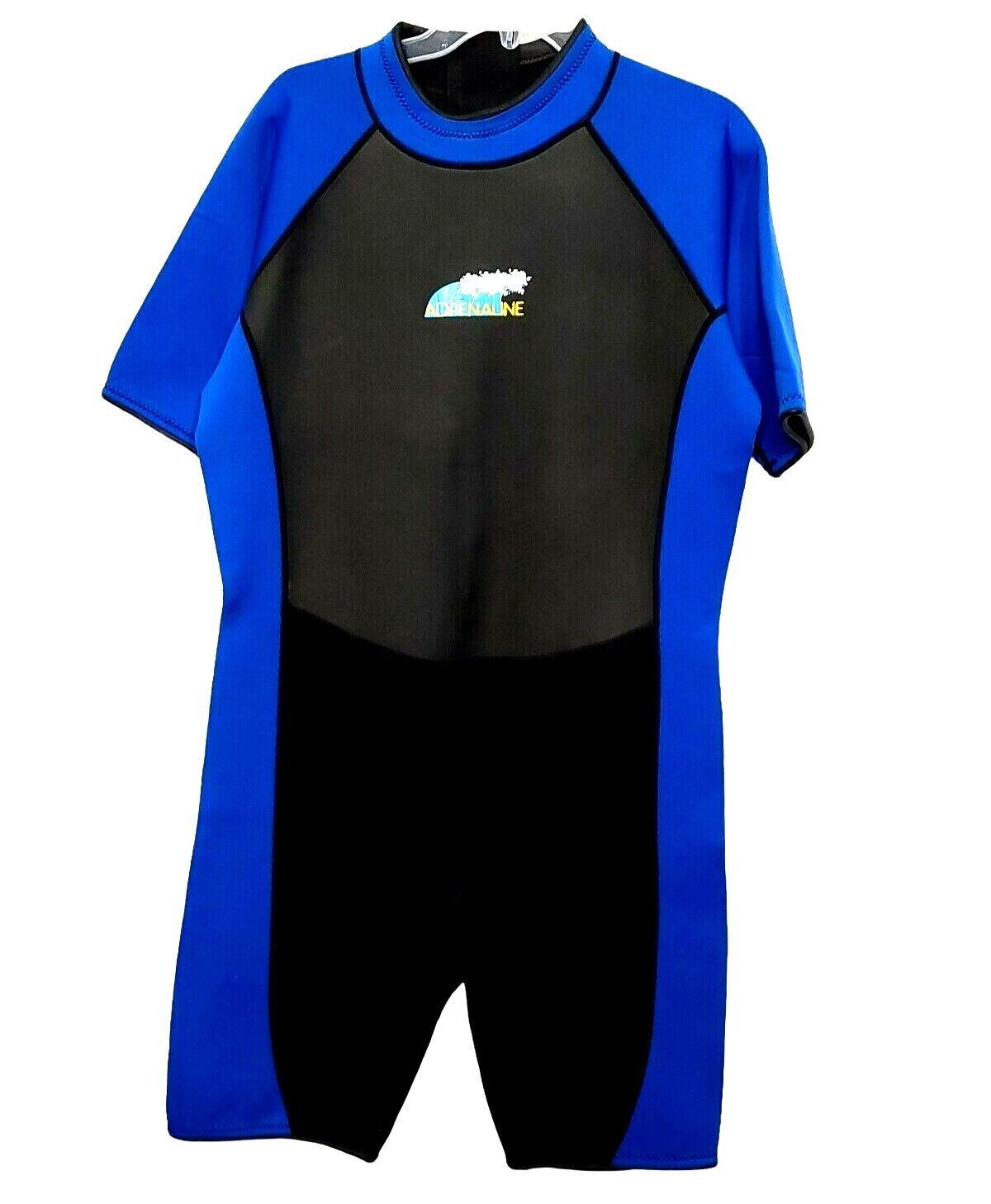 Adrenaline Wetsuit Surfing Suit XXL Black And Blue Mens - NEW with Tags