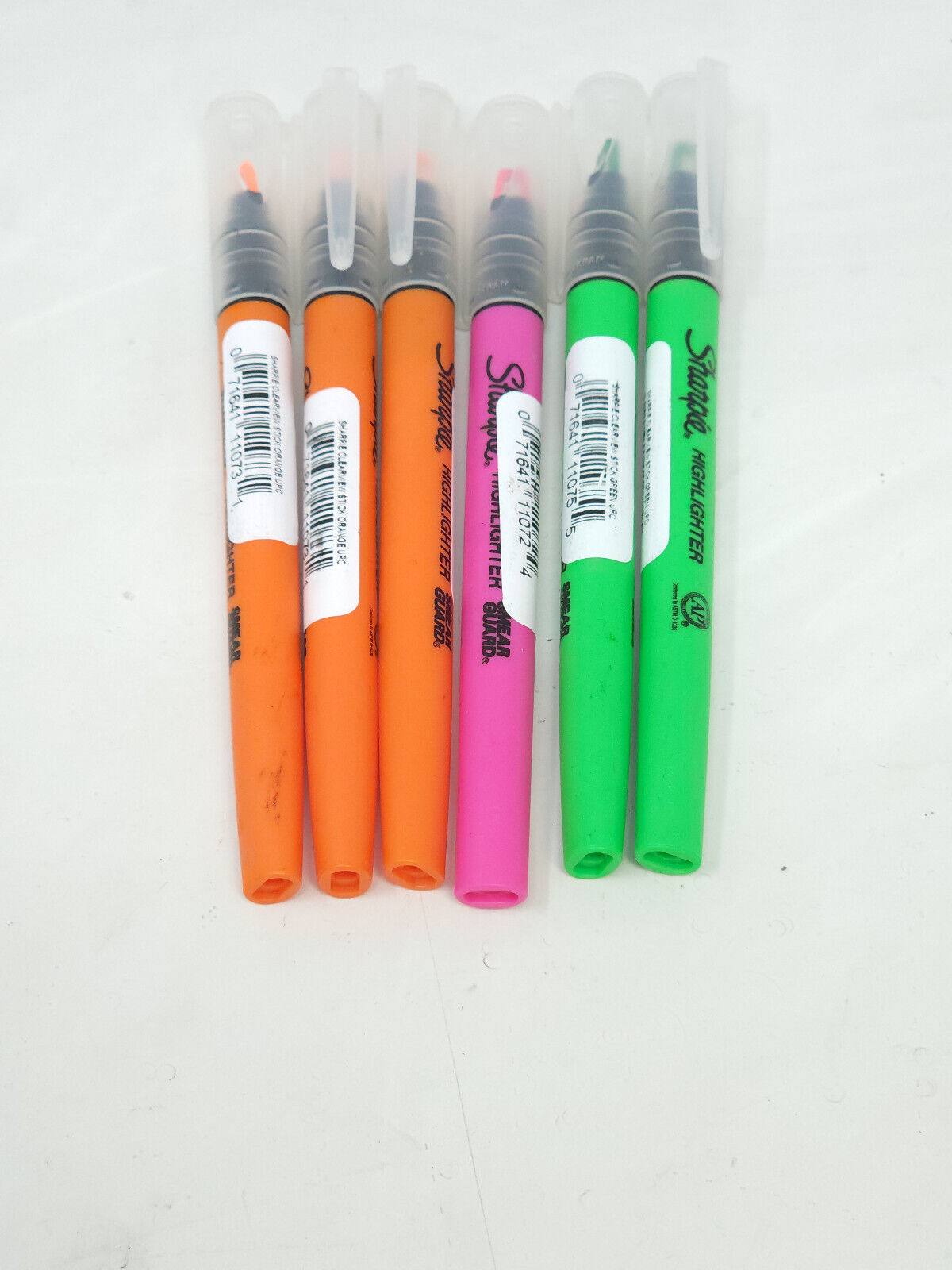 Sharpie Clearview Stick MIXED COLOR Highlighter - Lot of 8 - NEW