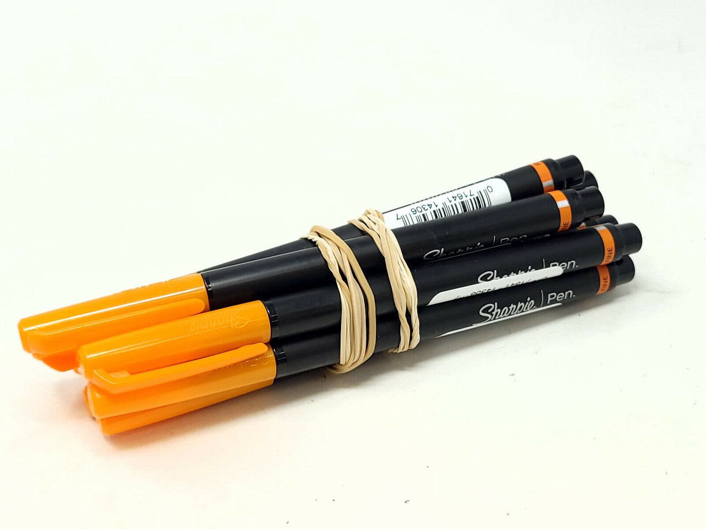 Sharpie Pens Orange Fine - Lot of 7