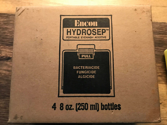 Encon Hydrosep Portable Water Additive 4.8oz Bottles (Box of 4) - NEW