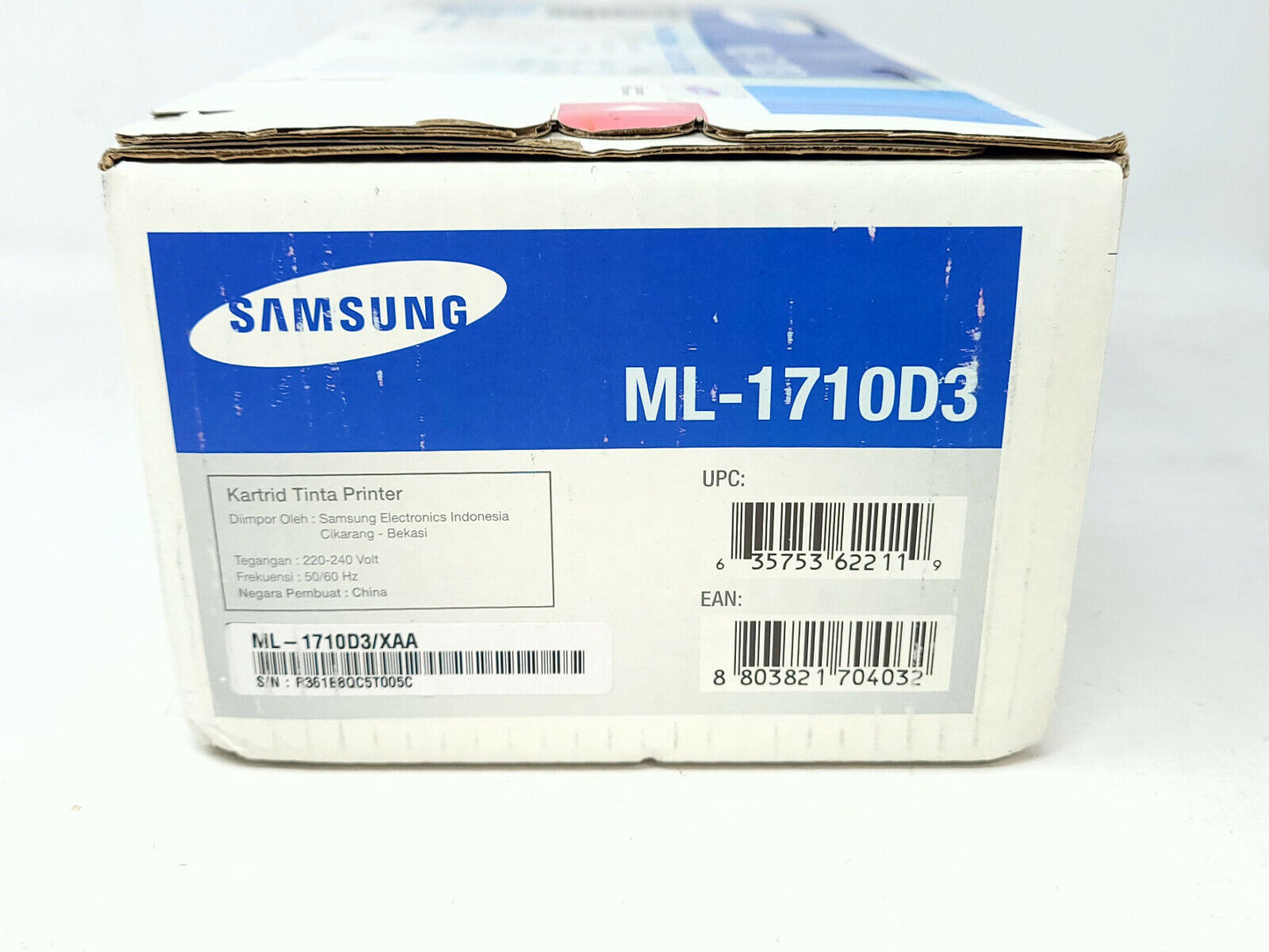 Samsung ML-1710D3 Black Toner Cartridge ML-1500 Genuine - New Sealed Box