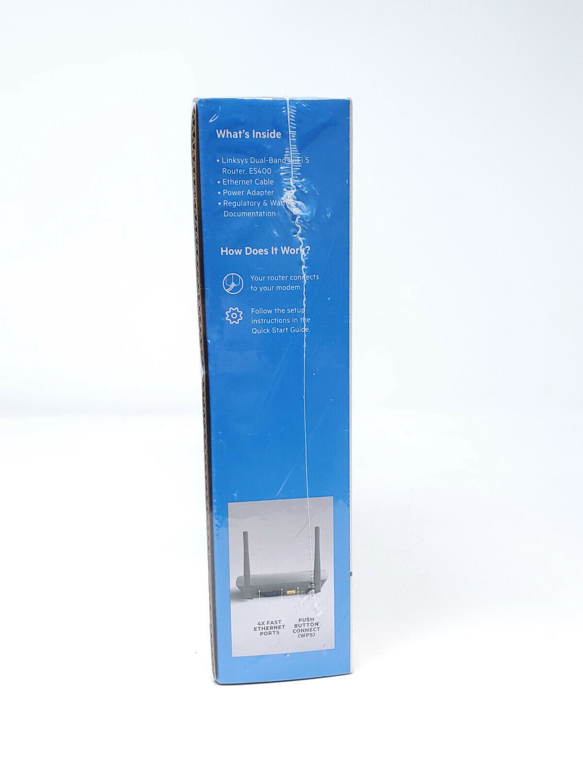 Linksys WiFi Router Dual-Band AC1200 (WiFi 5) - E5400 - New in Box