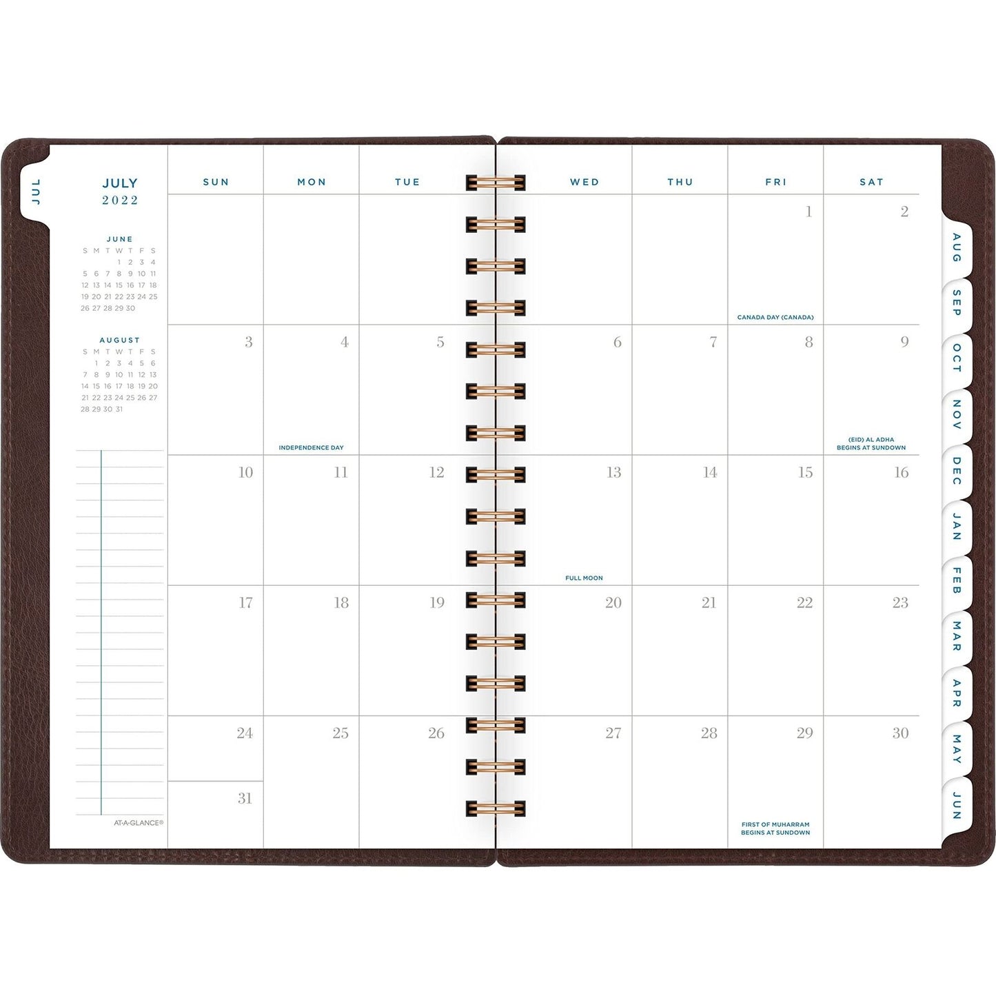 AT-A-GLANCE 2022-2023 Planner, Weekly & Monthly Academic, 5-1/2" x 8-1/2", Sm...