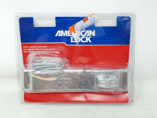 American Lock Steel Straight Bar Hasp A825D - New in Package.