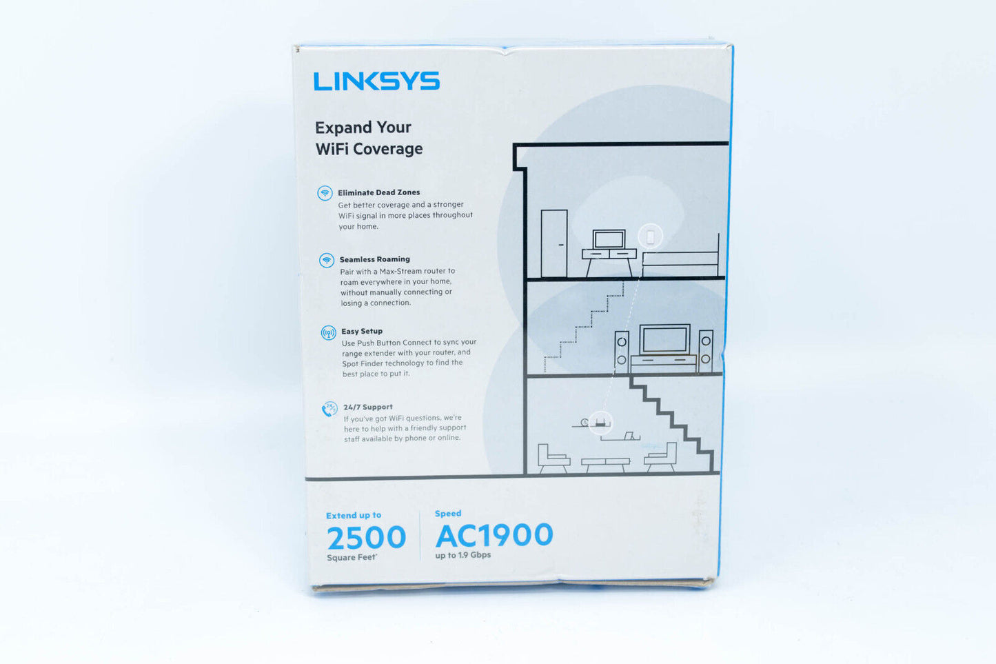 Linksys RE7000 Maxstream Repeater - New Open Box