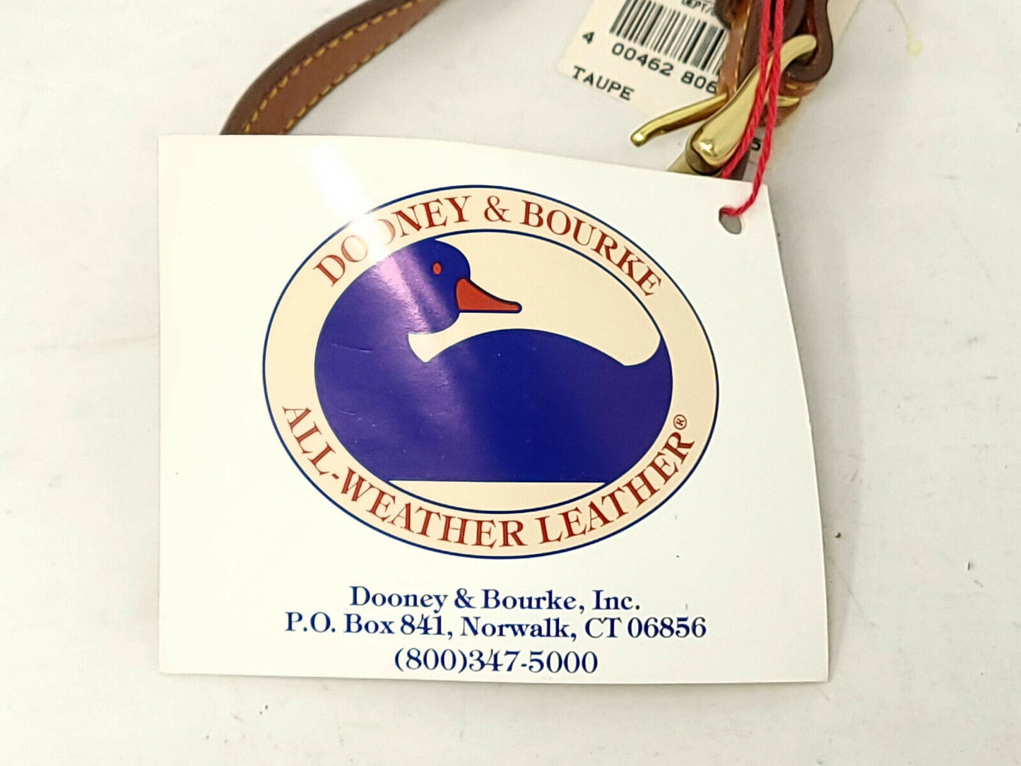 Genuine - Dooney & Bourke Purse - Taupe Leather - New With Tags - NWT - Harris