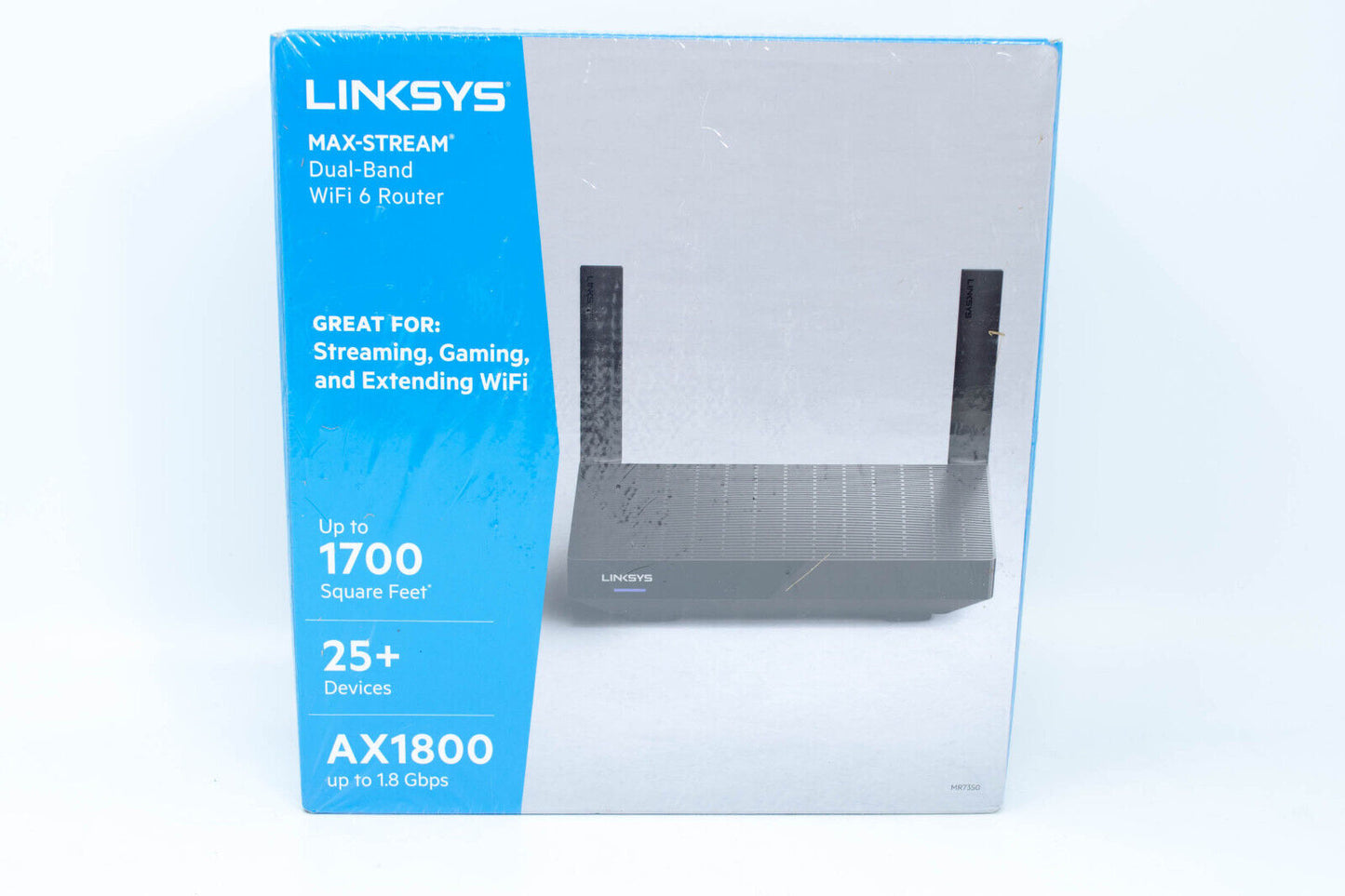 Linksys Max-Stream Dual-Band WiFi 6 Router MR7350 - Brand New Sealed - 5