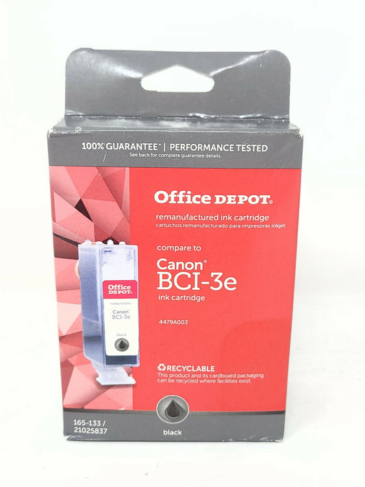 Black Ink Cartridge for BCI-3e Canon BJC-3000 / Pixma ip3000 / S400 / S600 - New