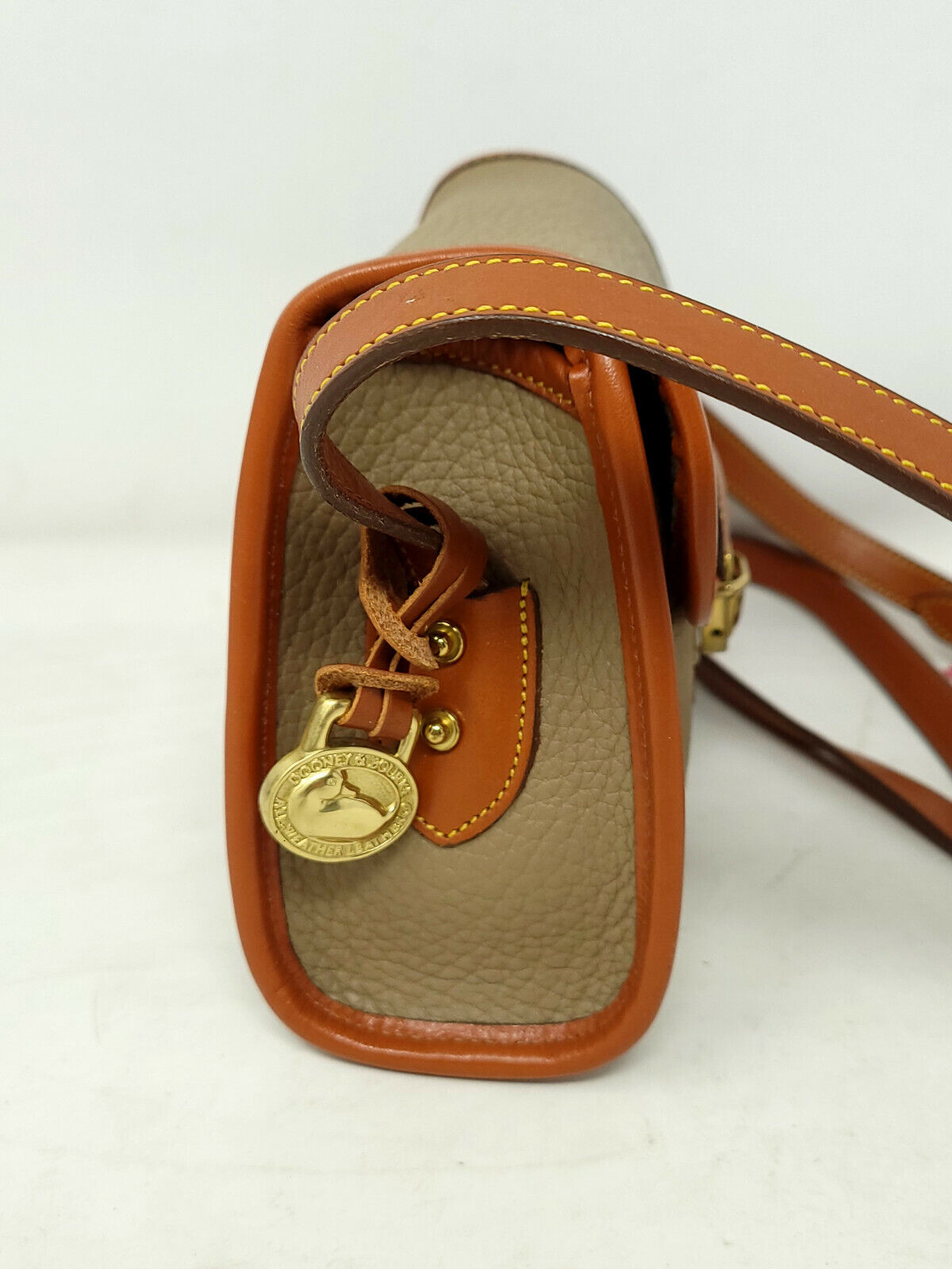 Genuine - Dooney & Bourke Purse - Taupe Leather - New With Tags - NWT - Harris