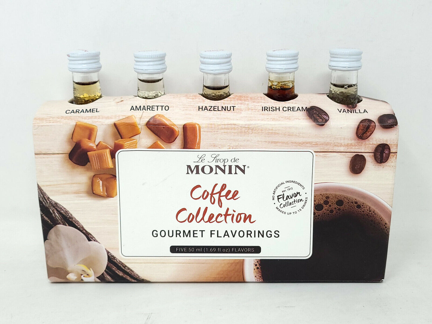 Monin - Gourmet Flavorings Premium Coffee Collection - Assorted Flavors - NEW