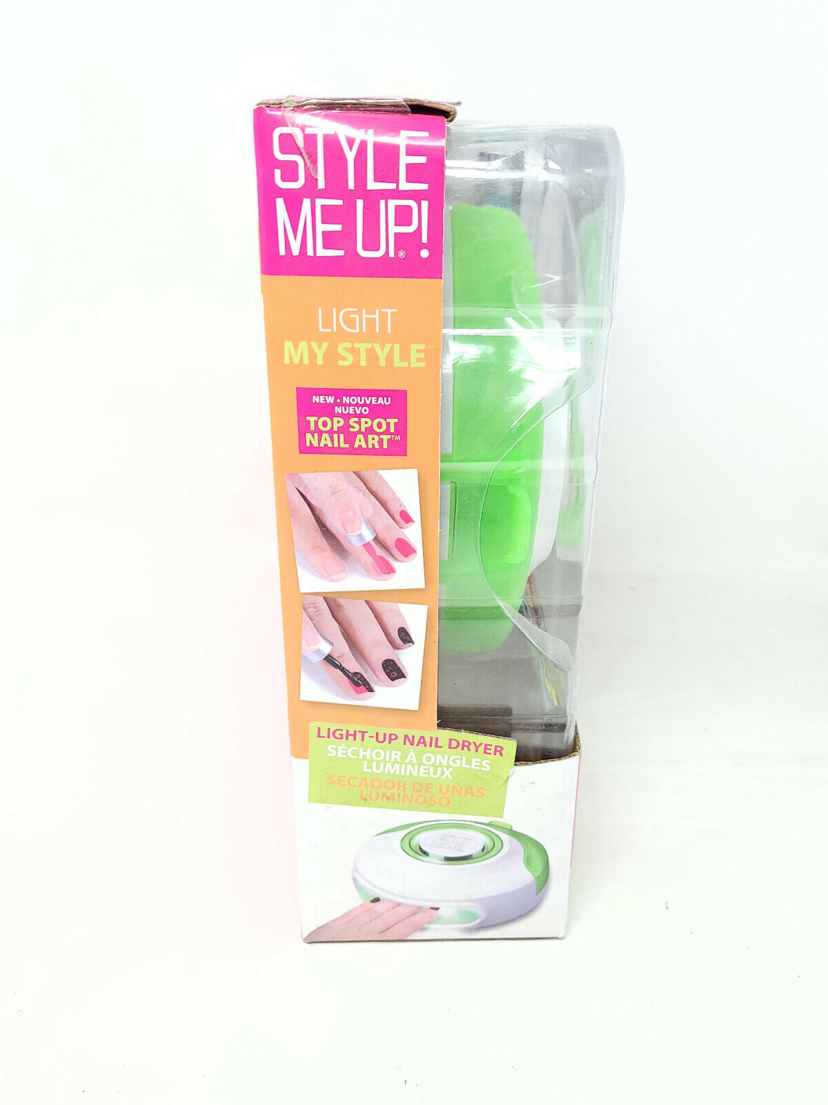 Style Me Up Light My Style - Nail Set With Light Up Nail Set - NEW IN BOX