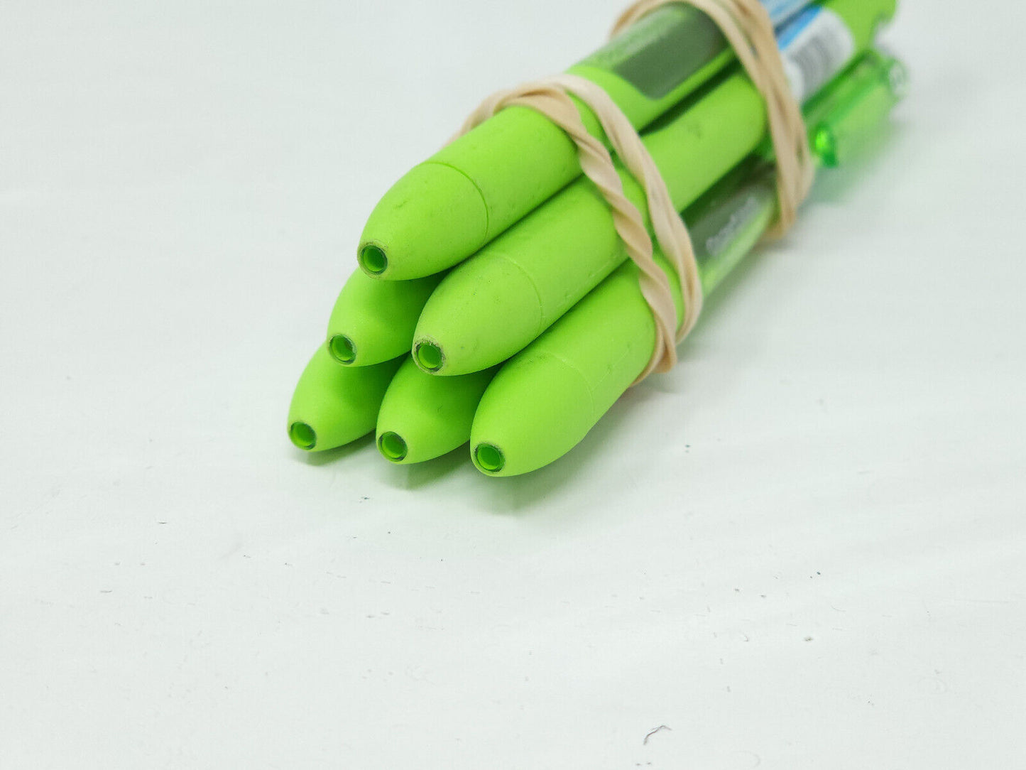 6x Paper Mate 1953050 InkJoy Gel Pen, Medium Point 0.7mm, Lime Green - NEW TAGS