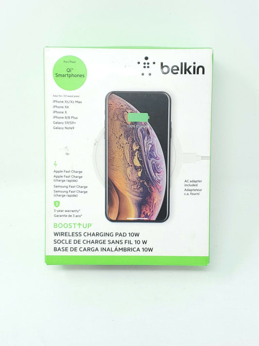 Belkin Boost Up Fast Wireless Charging Pad 10W for iPhone - New Genuine