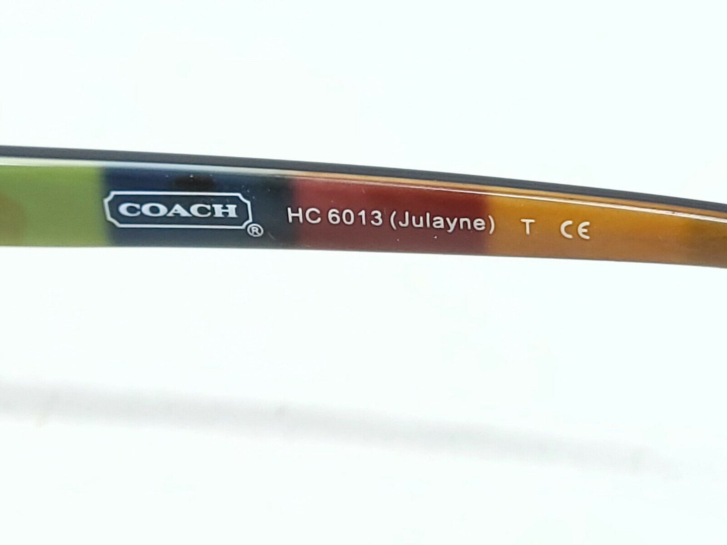 Coach HC6013 Julayne 5001 Dark Tortoise Oval Eyeglasses Frame 54-16-135 - READ