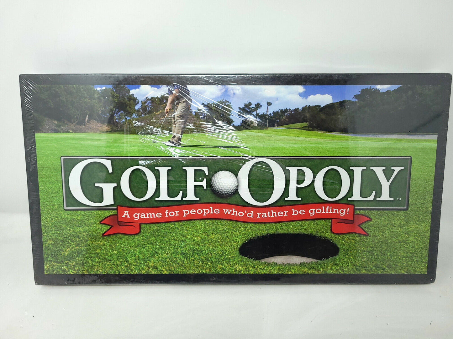 Golfopoly Board Game - Factory Sealed Brand New ~ Ages 8 and Up ~ 2 to 6 Players