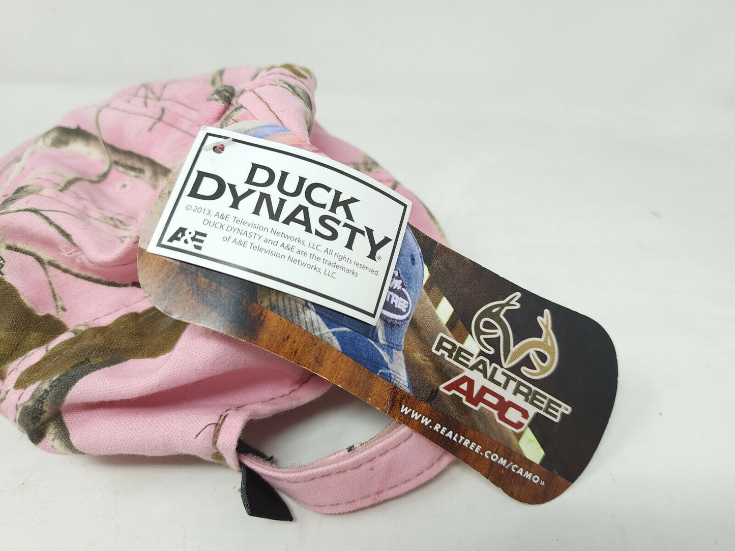 Duck Dynasty Pink Camouflage Adjustable Women's Baseball Ball Cap Hat - NEW