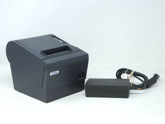 Epson TM-T88III POS Point Thermal Receipt Printer M129C RS232 + 3rd party PSU