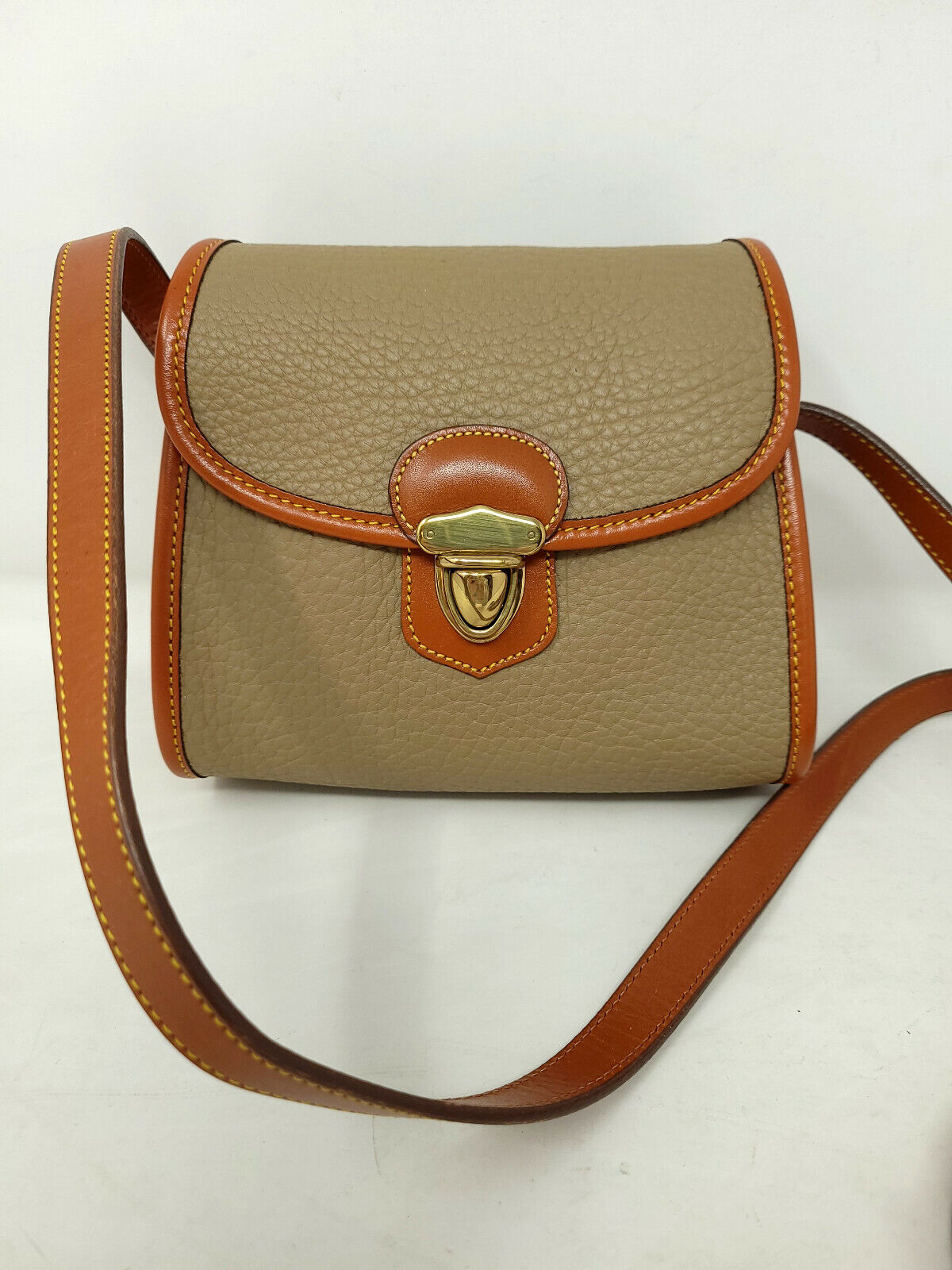 Genuine - Dooney & Bourke Purse - Taupe Leather - New With Tags - NWT - Harris