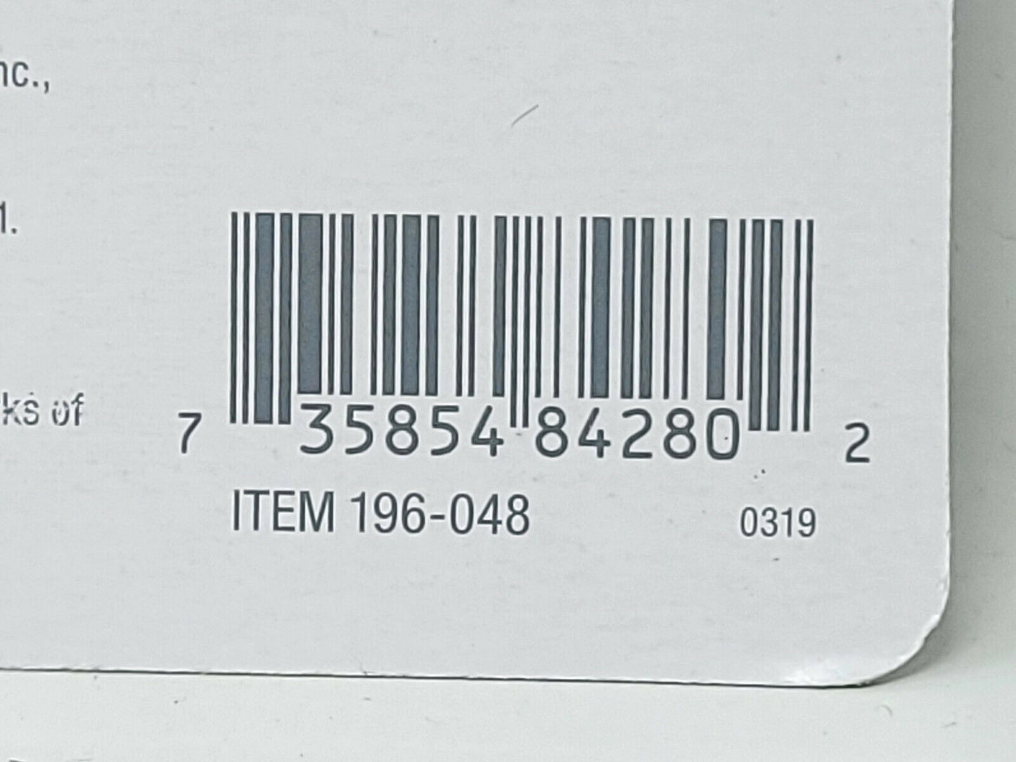 18x Packs Office Depot Brand Security Pen, Antimicrobial, Medium Point, black