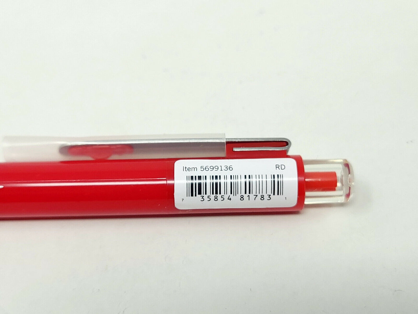 TUL Retractable Pen Gel RED Ink LIMITED EDITION Med 0.7 - NEW