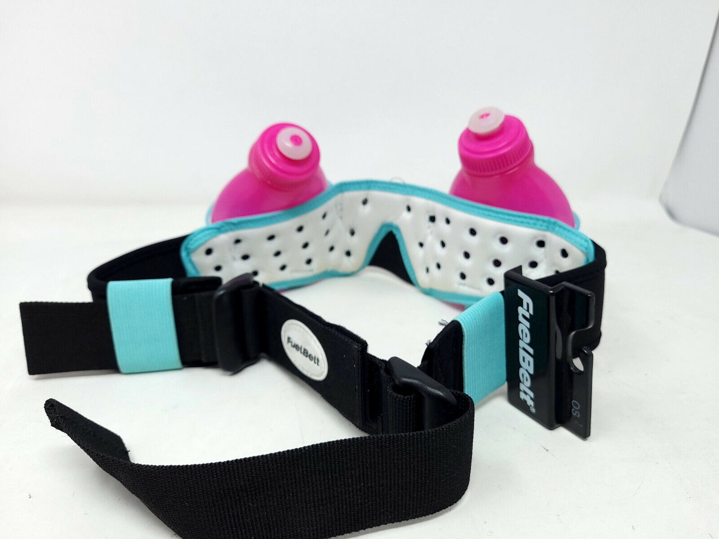 Fuel belt/Hydration/os 2 bottles and pouch - Pink/Black