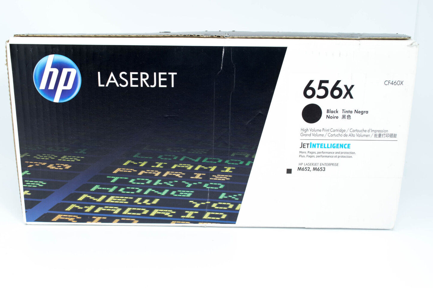 HP 656X - Original LaserJet Cartridge Black (CF460X) - NEW