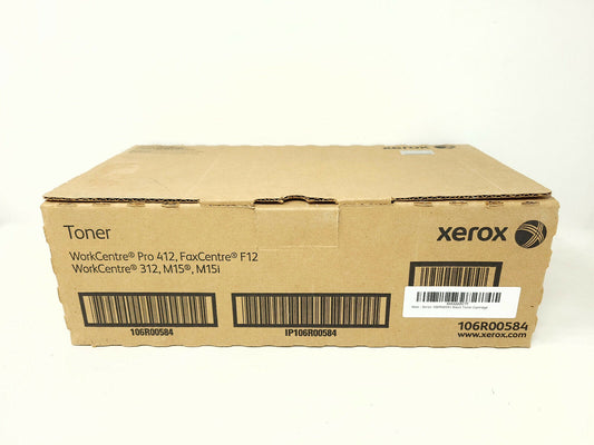 WorkCentre 412 Toner 106R00584 Black for Xerox WorkCentre 412/312/M15/M15i