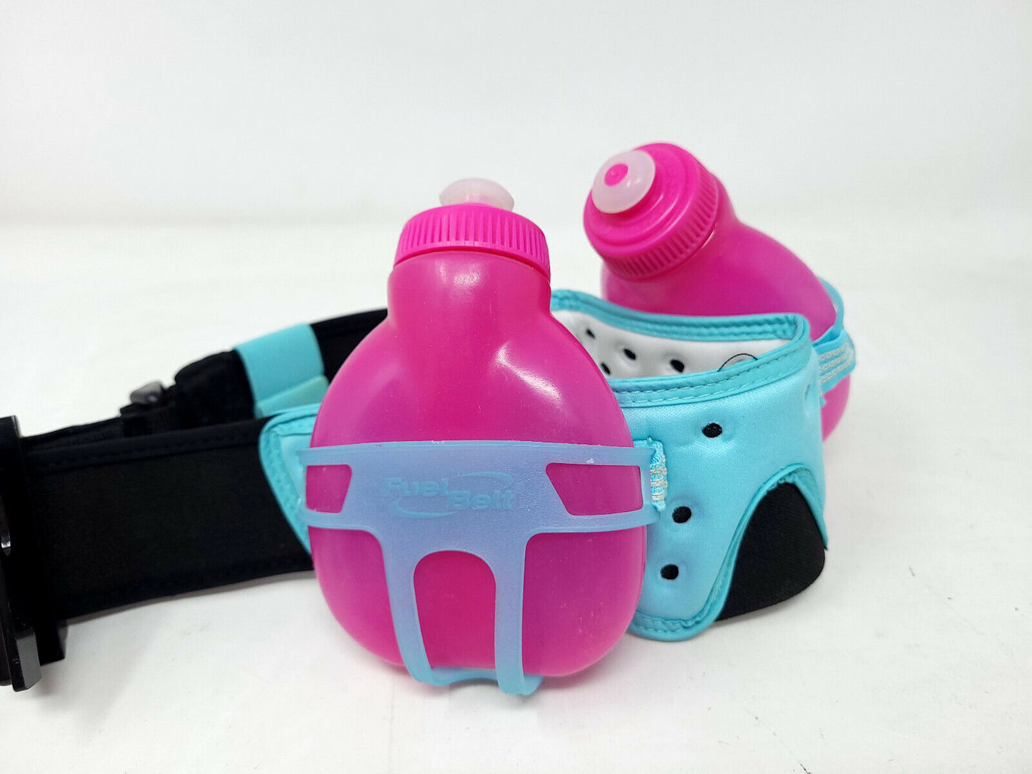 Fuel belt/Hydration/os 2 bottles and pouch - Pink/Black