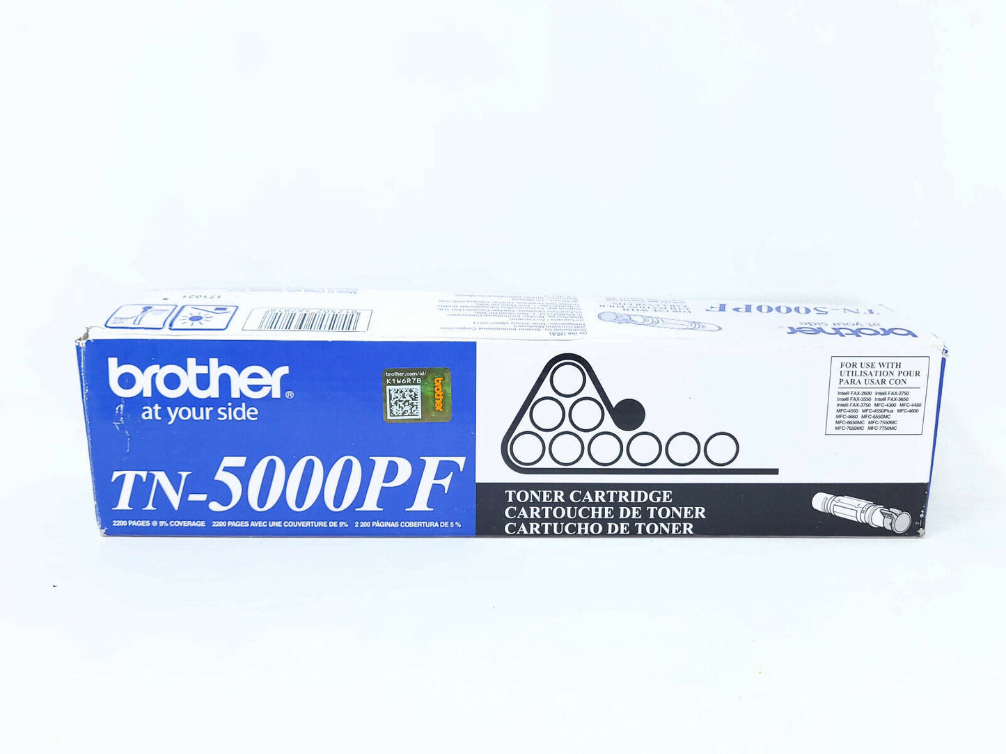 Genuine Brother TN5000PF Toner MFC 4350 4450 4550 4650 6550 FAX 2750 3550 3650