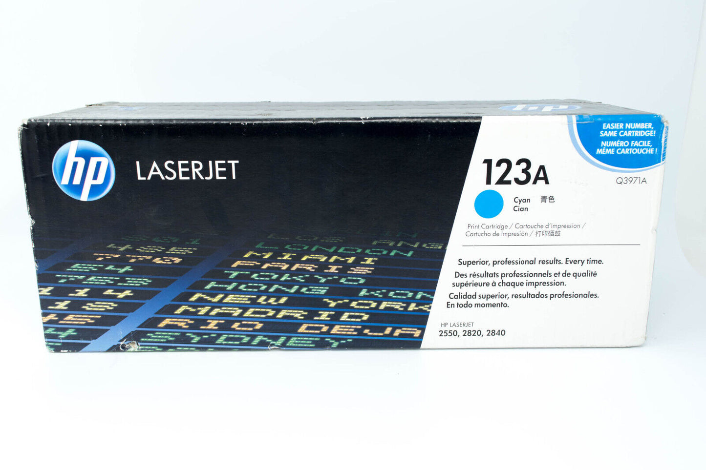 HP 123A - Original LaserJet Cartridge Cyan (Q3971A) - NEW