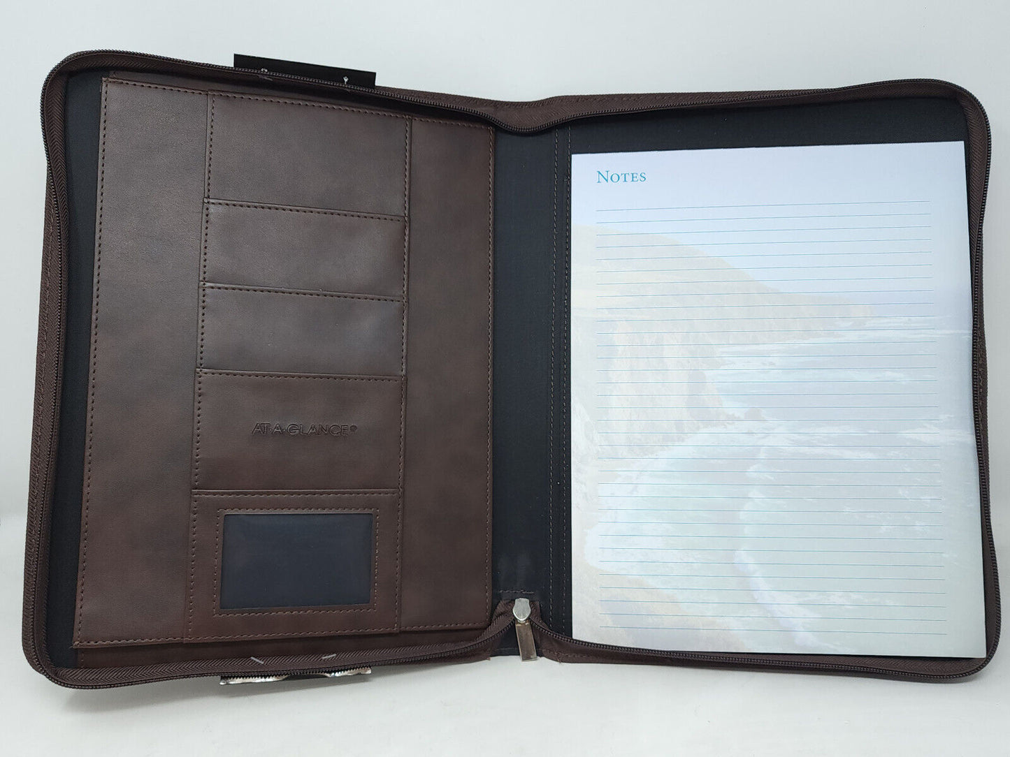 At-A-Glance - Faux Leather Planner Cover with Notepad - NO CALENDAR INSERTS