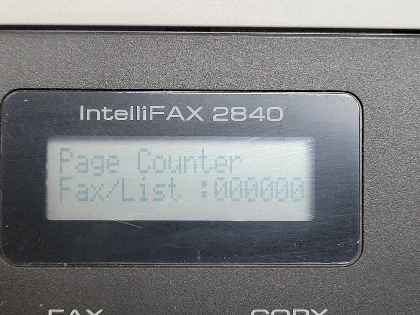 Brother intelliFAX-2840 Laser Fax Machine Copy/Fax/Print FAX2840 - Demo Unit