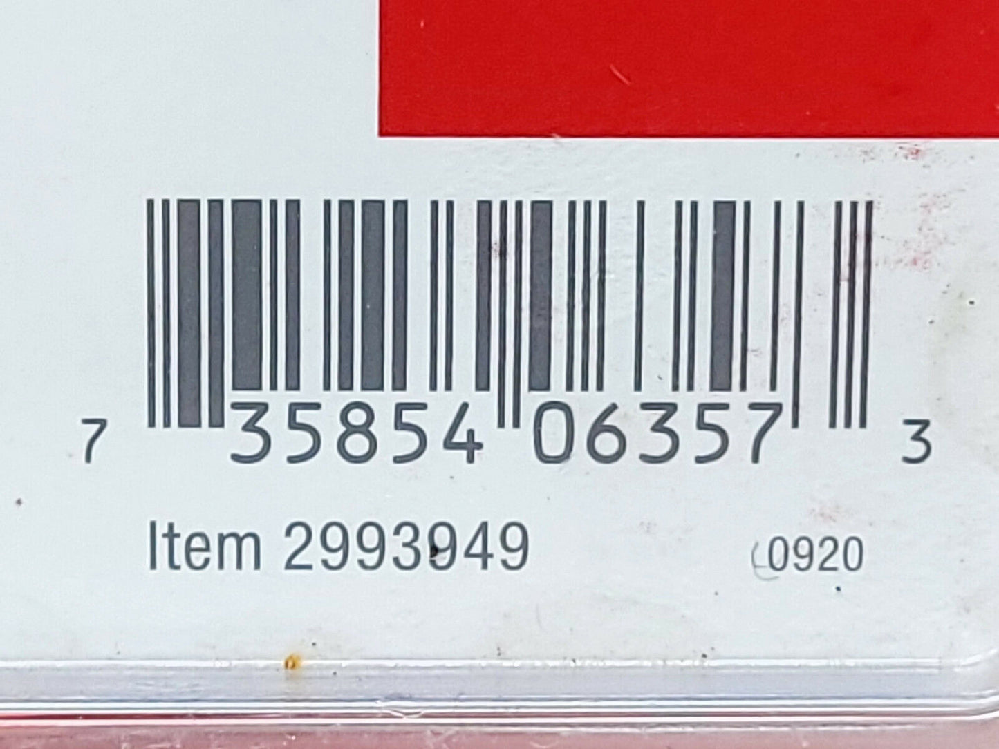 Office Depot Two-line Pricing Labels Fluorescent Red - Item 2993949 - NEW