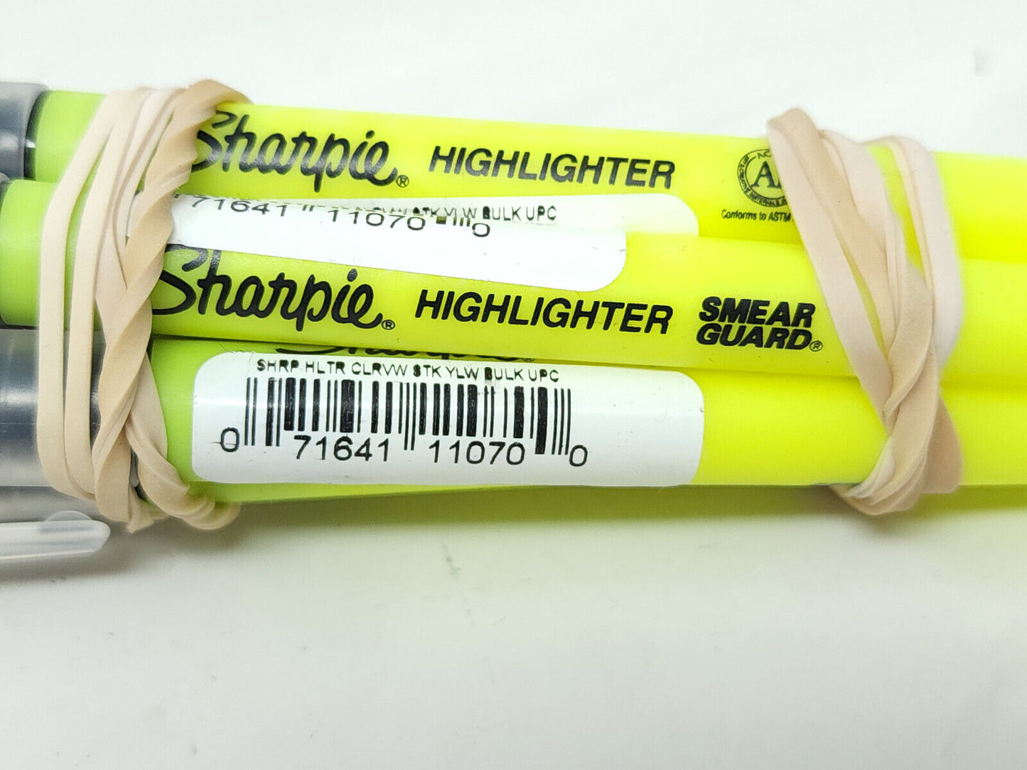 Sharpie Clearview Stick Yellow Highlighter - Lot of 7 - NEW