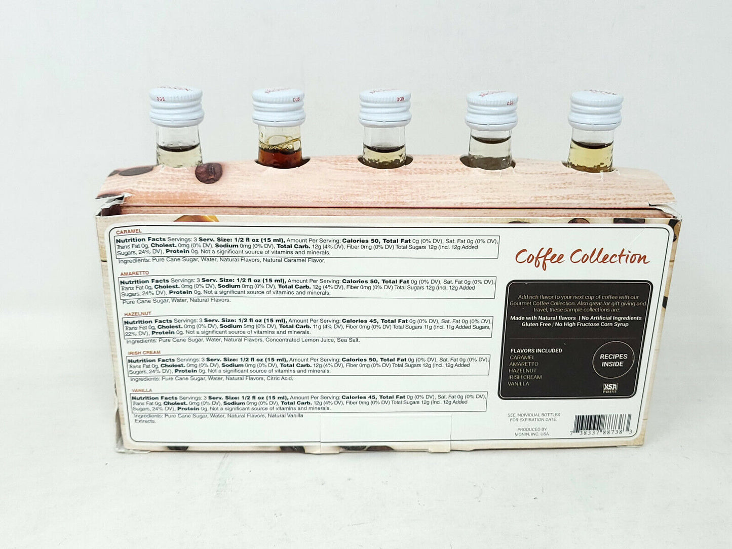 Monin - Gourmet Flavorings Premium Coffee Collection - Assorted Flavors - NEW