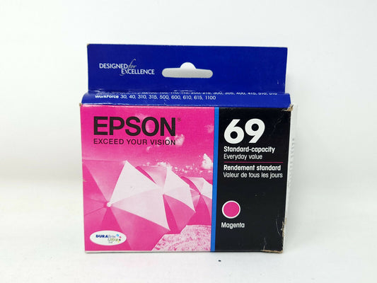 2019 Genuine Epson 69 Magenta NX300 NX305 NX400 NX415 NX510 NX515 (Retail Box)