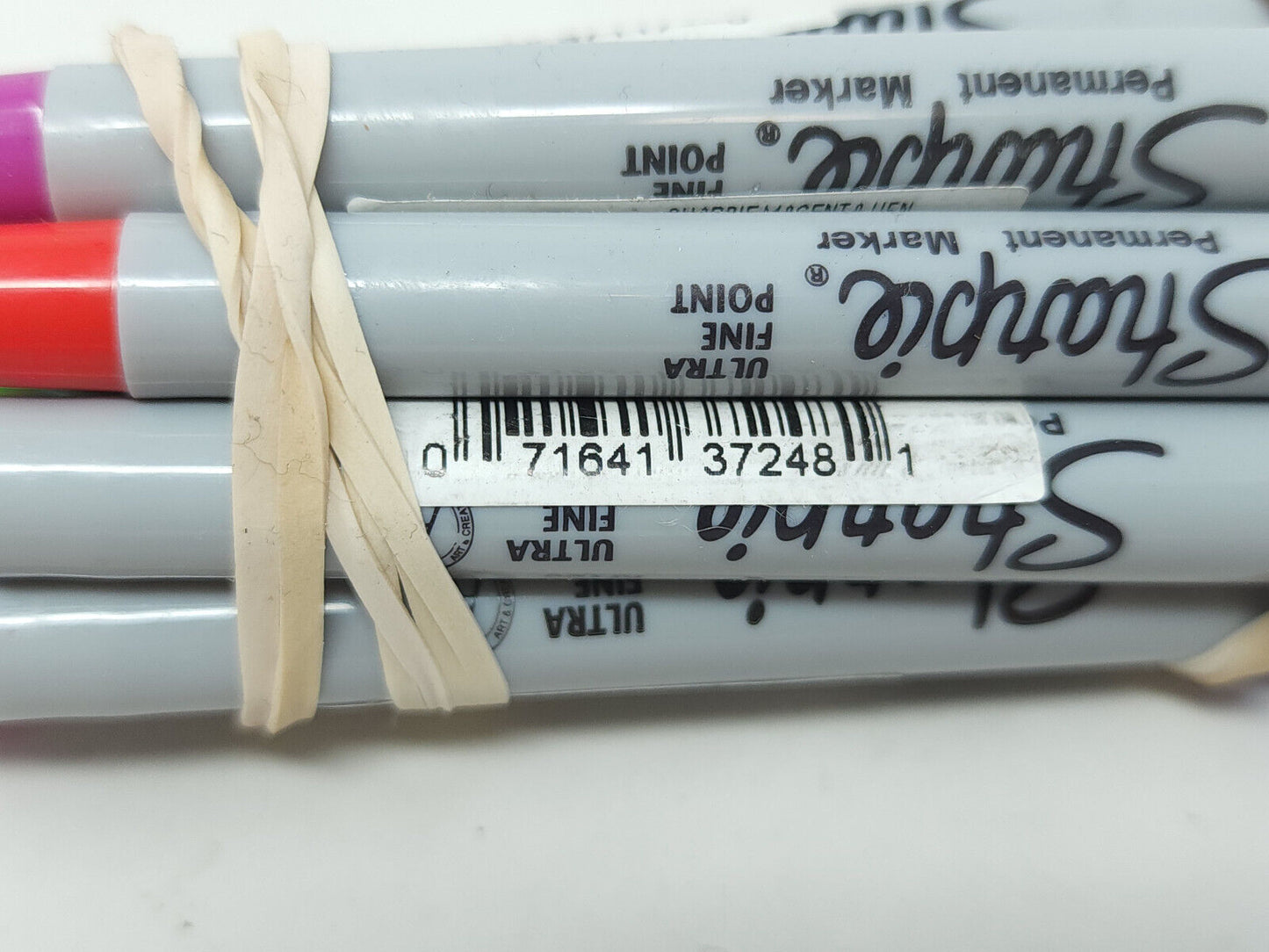 Lot of 11x Sharpie Permanent Marker, Ultra Fine Point, Mixed COLORS - READ/SEE