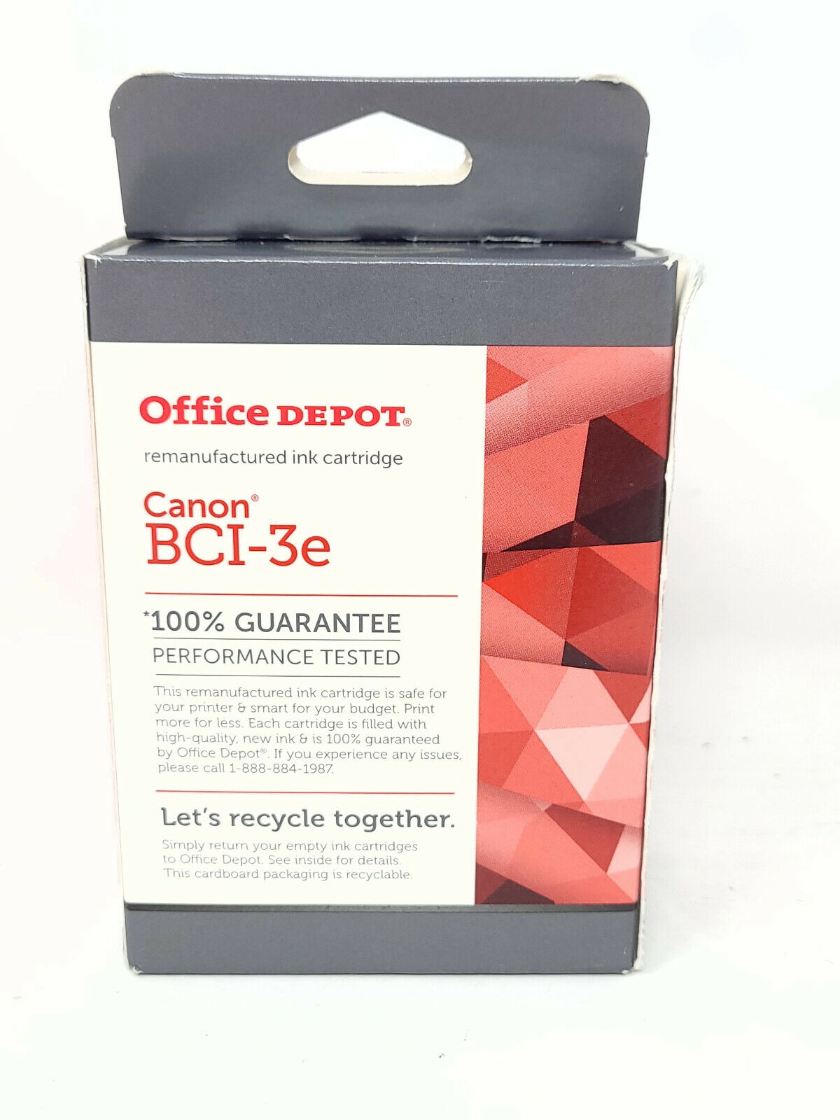 Black Ink Cartridge for BCI-3e Canon BJC-3000 / Pixma ip3000 / S400 / S600 - New