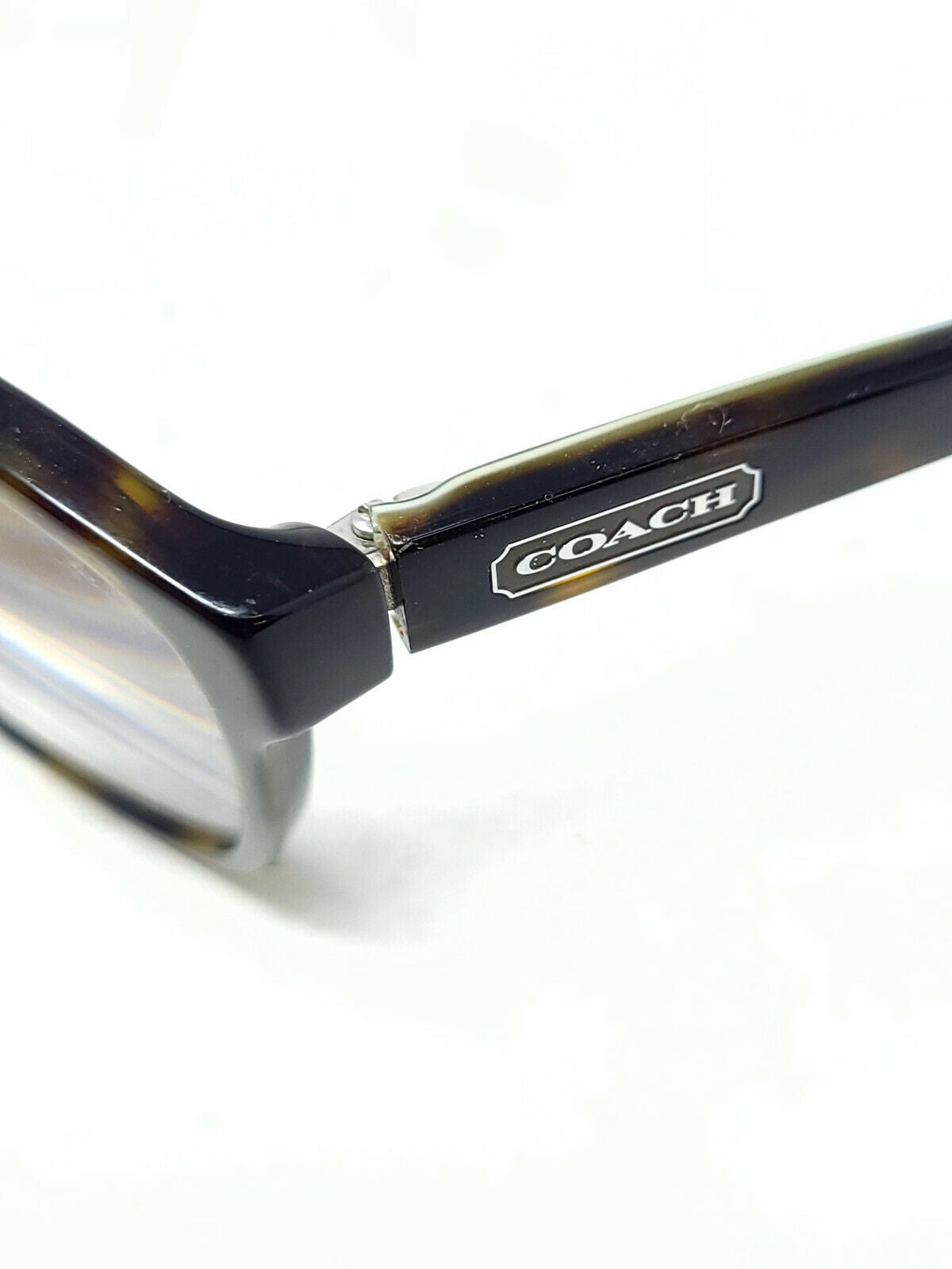 Coach HC6013 Julayne 5001 Dark Tortoise Oval Eyeglasses Frame 54-16-135 - READ