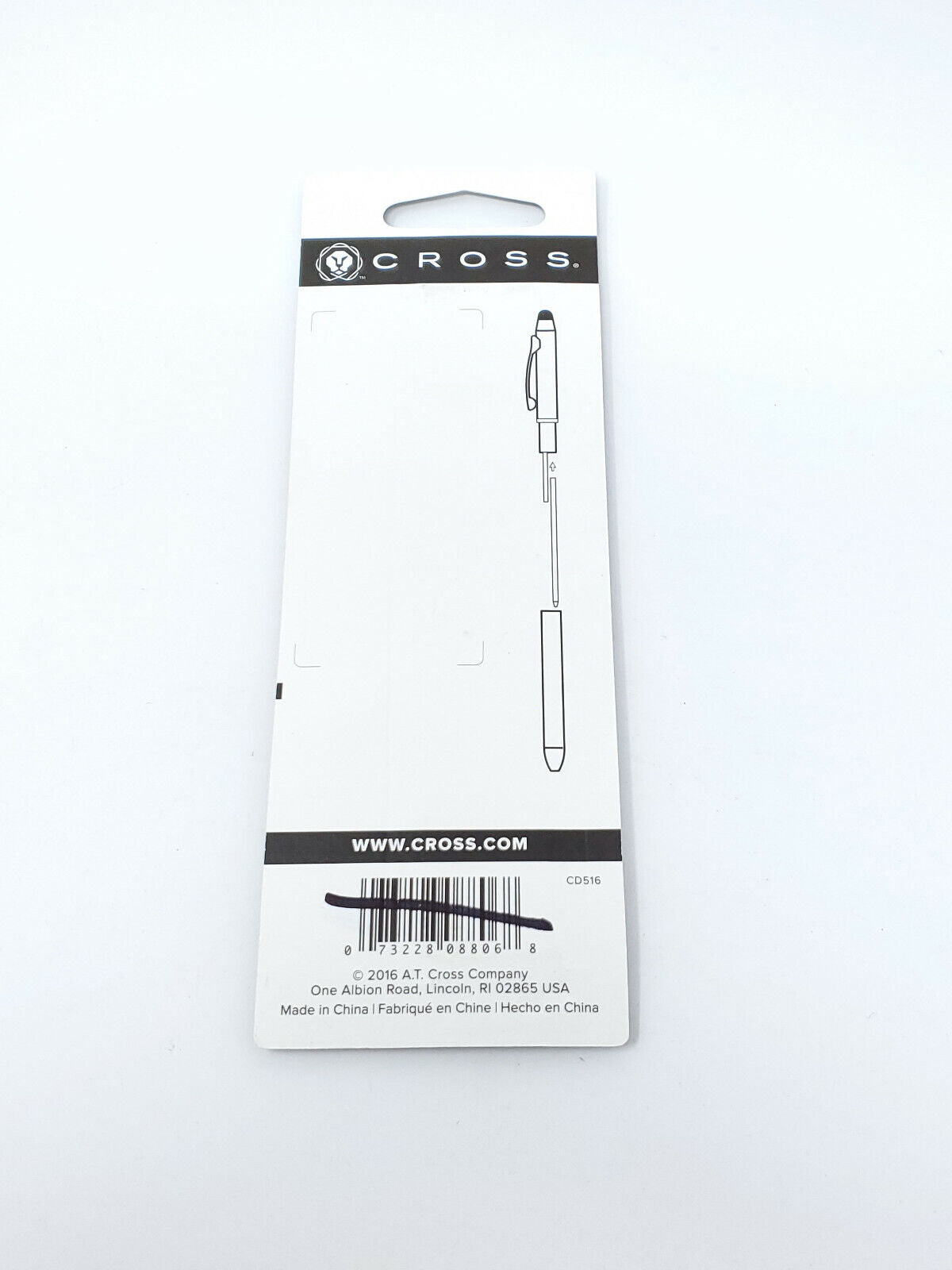 Cross Mini Ballpoint Pen Refills - Red Medium - 8518-5 - Lot of 4 packages