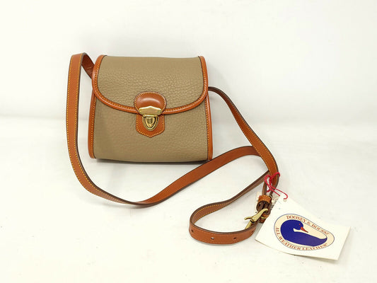 Genuine - Dooney & Bourke Purse - Taupe Leather - New With Tags - NWT - Harris